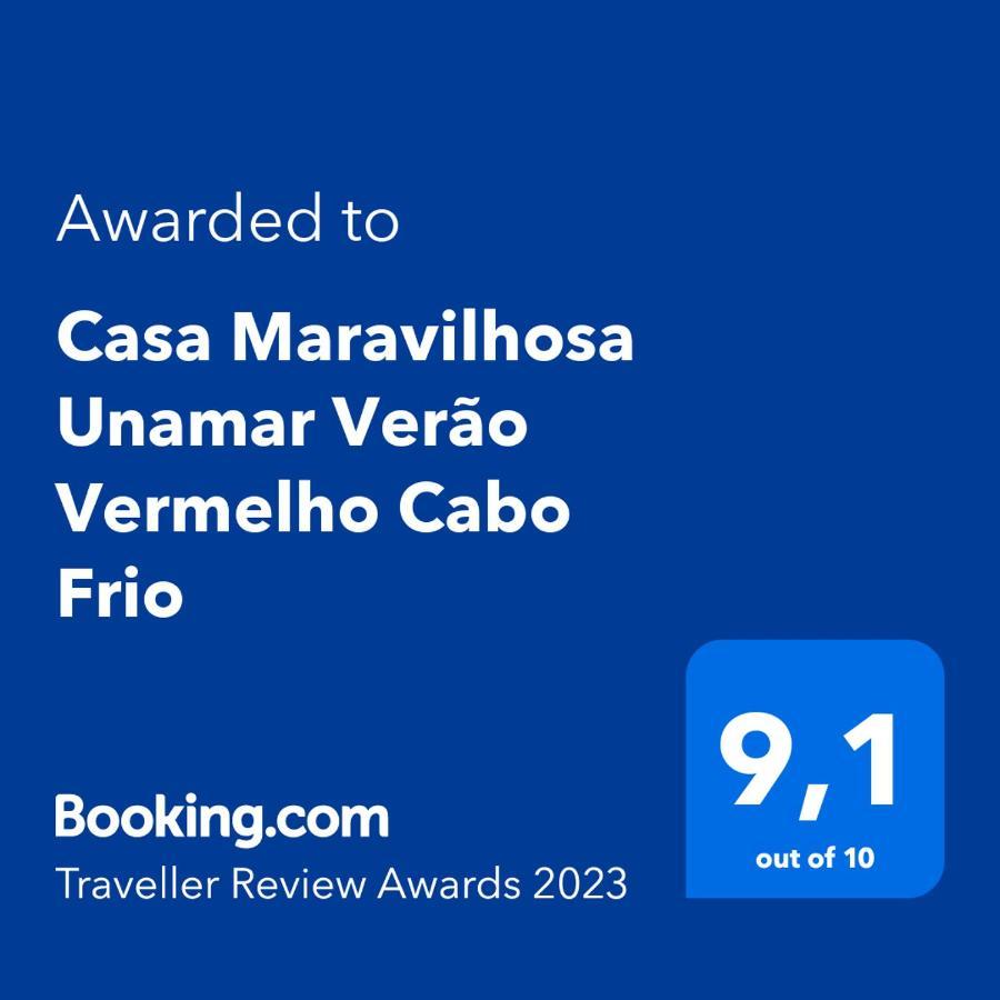 Casa Maravilhosa Unamar Verao Vermelho * Cabo Frio